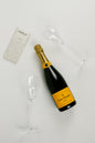 Veuve, Riedel Champagne Glasses & Chocolate Gift
